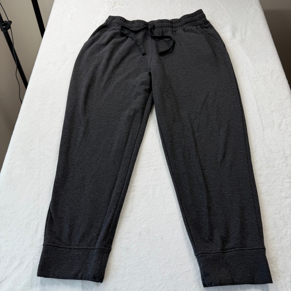 Hype Joggers Mens XL Charcoal Gray Good Elastic Waist Drawstring Sweatpants